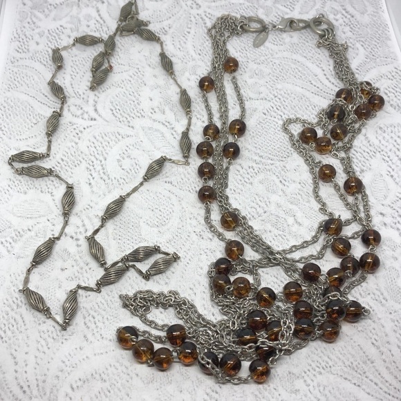 Curated bundle Talbots and vintage necklaces - Picture 1 of 6